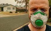 Ben Long wearing mask